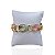 Pulseira Folheada Ouro 18k e Prata 925 Elos Pedraria - Imagem 1