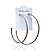 Brinco Folheado Ouro 18k Argola Quadrada - Imagem 5