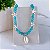 Choker Miçangas Bijuteria Sereismo - Imagem 1