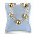 Pulseira Folheada Ouro 18k Bolinhas - Imagem 1