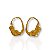 Brinco Folheado Ouro 18k Grande - Imagem 1
