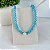 Choker Cristais Bijuteria Pérola - Imagem 1