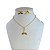 Conjunto Folheado Ouro 18k Cauda de Sereia - Imagem 1