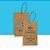 TAG KRAFT PARA ROUPA PERSONALIZADA 8,8x4,8cm 14P11 - Imagem 1