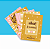 CARTÕES PERSONALIZADOS DE AGRADECIMENTO COM SUA MARCA 8,5x9,5CM FRENTE/VERSO - Imagem 1