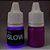 Tinta Glow Corion Luminescente 5ml c/ Aplicador p/ pintar Camiseta, Tenis. Diversas Cores. Brilha no Escuro sem Luz Negra - Imagem 8