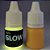 Tinta Glow Corion Luminescente 5ml c/ Aplicador p/ pintar Camiseta, Tenis. Diversas Cores. Brilha no Escuro sem Luz Negra - Imagem 9