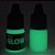 Kit 2 Cores + Primer + Verniz. Tinta Glow Corion 5ml. Neon Brilha no Escuro Luminescente - Imagem 4