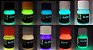 Tinta Glow Corion Fosforescente 1 pote de 25ml para Isca Artificial de Pesca Luminosa - Imagem 5