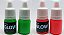 Kit 2 Cores: Verde Neon + Vermelho Neon Tinta Corion Glow 5ml c/aplicador - Imagem 5