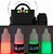 Kit 2 Cores + Primer + Verniz. Tinta Glow Corion 5ml. Com Bico Aplicador p/ Alça e Maça de Mira - Tinta Glow Fosforescente UV - Imagem 6