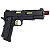 PISTOLA AIRSOFT ROSSI REDWINGS GOLD 1911 GREEN GAS - Imagem 4