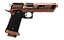 PISTOLA AIRSOFT SAND VIPER ARMY ARMAMENT GBB HI-CAPA JW4 TTI BLOWBACK BRONZE - Imagem 2