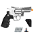 Revolver Airgun 708s Co2 4,5mm - Rossi - Imagem 1
