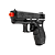 Pistola de Airsoft VG GK Short V45 Mola 6mm - Rossi - Imagem 4