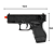 Pistola de Airsoft VG GK Short V45 Mola 6mm - Rossi - Imagem 8