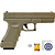 Pistola Airsoft Mola GK V20 Tan Slide Metal Rossi - Imagem 1