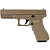 Pistola Airsoft Mola GK V20 Tan Slide Metal Rossi - Imagem 9