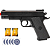 KIT Pistola Airsoft Rossi Spring 1911 V92 + 300 Munições - Imagem 1