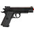 KIT Pistola Airsoft Rossi Spring 1911 V92 + 300 Munições - Imagem 2