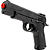 KIT Pistola Airsoft Rossi Spring 1911 V92 + 300 Munições - Imagem 5