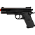 KIT Pistola Airsoft Rossi Spring 1911 V92 + 300 Munições - Imagem 3