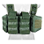Chest Rig + 4 acessorios Verde Oliva - Rio Militar - Imagem 2