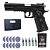 Pistola Pressão 1911 + 5 Co2+Case + 1000 Esfera 4,5mm Rossi - Imagem 1