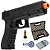 Kit Pistola Pressão G17 Rossi Esfera Aço 6mm +Case + Esferas - Imagem 1