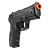 Kit Pistola Pressão Rossi C11 R11 4,5mm +Case+ Munição + Co2 - Imagem 4