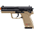Kit Pistola de Airsoft NBB Licenciada HK USP + Co2 + Case - Imagem 4