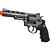 Revólver Airsoft Wingun Metal Oxidado 701 Co2 - Rossi - Imagem 3