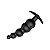 PLUG ANAL EM SILICONE COM VIBRO ESCALONADO PRETTY LOVE - Imagem 3