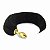 PLUG ANAL EM METAL DOURADO COM RABO LONGO 50CM HARD - Imagem 1