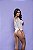 BODY EM TRANSPARENCIA MANGA LONGA COM STRASS Y2065 YAFFA - Imagem 10