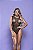 BODY EM TRANSPARENCIA SEM MANGA COM STRASS Y2091 YAFFA - Imagem 7