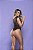 BODY EM TRANSPARENCIA SEM MANGA COM STRASS Y2091 YAFFA - Imagem 9