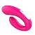 VIBRADOR ESTIMULADOR CASAL RECARREGÁVEL HEART SWEETY S HANDE - Imagem 1