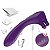 VIBRADOR COM ESTIMULADOR DE CLITORIS ROTATIVO S HANDE - Imagem 3