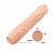 PROTESE PENIANA COM COM VIBRO 22,5X4,5CM BAILE - Imagem 5