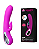 VIBRADOR DUPLO COM SUGADOR DE CLITORIS NICOLA PRETTY LOVE - Imagem 2