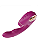 VIBRADOR LUXO DE PONTO G E CLITORIS COM DEDILHAR AMZING TOY - Imagem 5