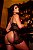 CAMISOLA SENSUAL EM TULE COM CALCINHA UNIVERSO FEMININO - Imagem 4