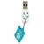 Pen drive HP 16GB USB 2.0 Azul - HPFD178B-16 - Imagem 2