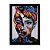 Quadro Decorativo Audrey Hepburn Street Art Poster C/Vidro - Imagem 1