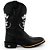 Bota Texana Masculina Texas Gold Tião Preta - Imagem 1