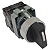 M20SCR7-B-2A CHAVE SELETORA METÁLICO KNOB CURTO 3 POSIÇÕS COM RETORNO D/E 45º 2NA I23372 METALTEX - Imagem 4