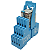 58.34.9.024.0050.SPA RELÉ MODULAR INTERFACE 4 CONTATOS REVERSÍVEIS 24 VDC FINDER - Imagem 2