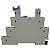 PRT8-1 SOQUETE PARA RELÉ JZ FAIXA DE TENSÃO 12-24VCC/VCA FIXAÇÃO TRILHO DIN METALTEX - Imagem 2