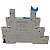 PRT8-1 SOQUETE PARA RELÉ JZ FAIXA DE TENSÃO 12-24VCC/VCA FIXAÇÃO TRILHO DIN METALTEX - Imagem 3